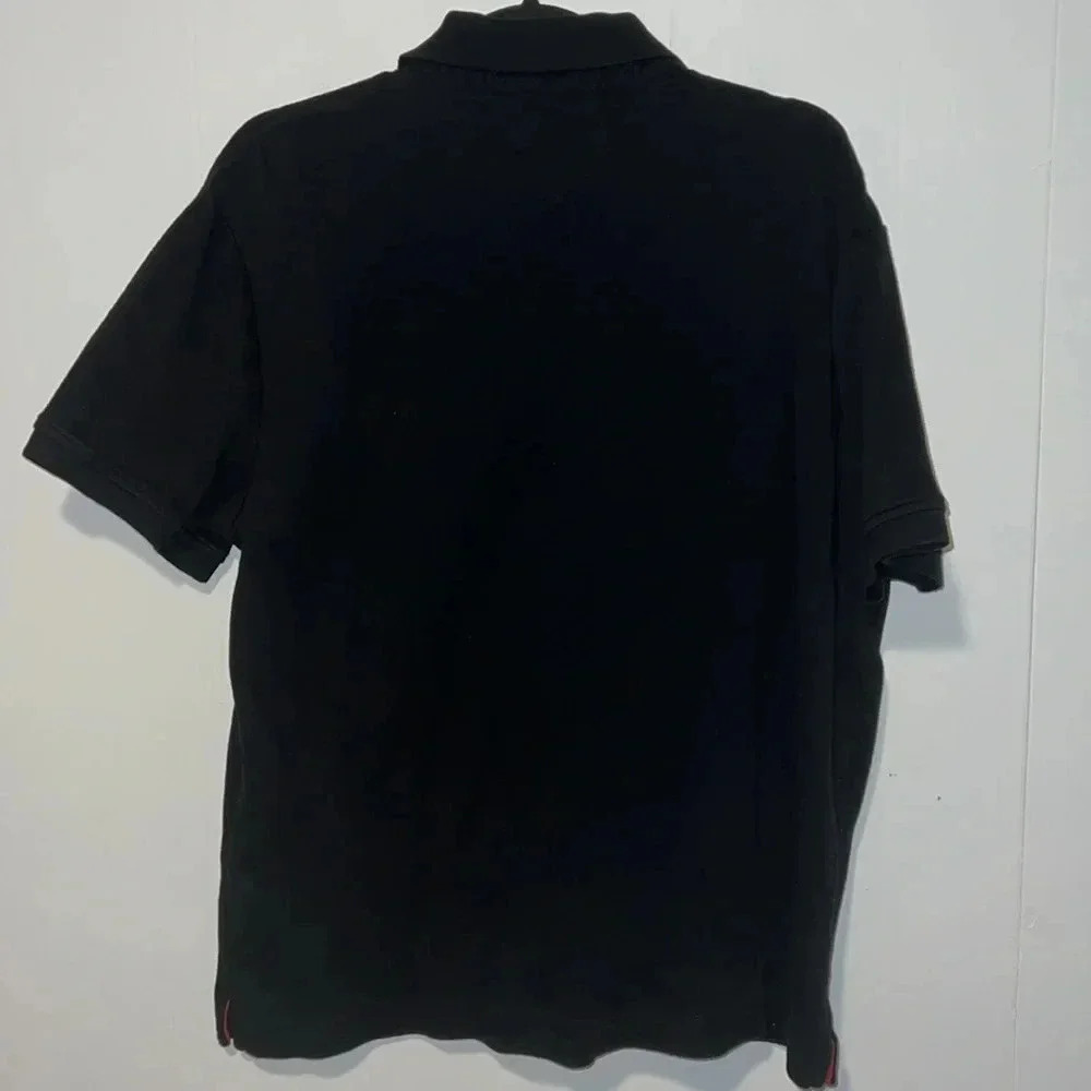 Tommy Hilfiger Black Collard Short Sleeve Polo 1035 - Picture 2 of 5